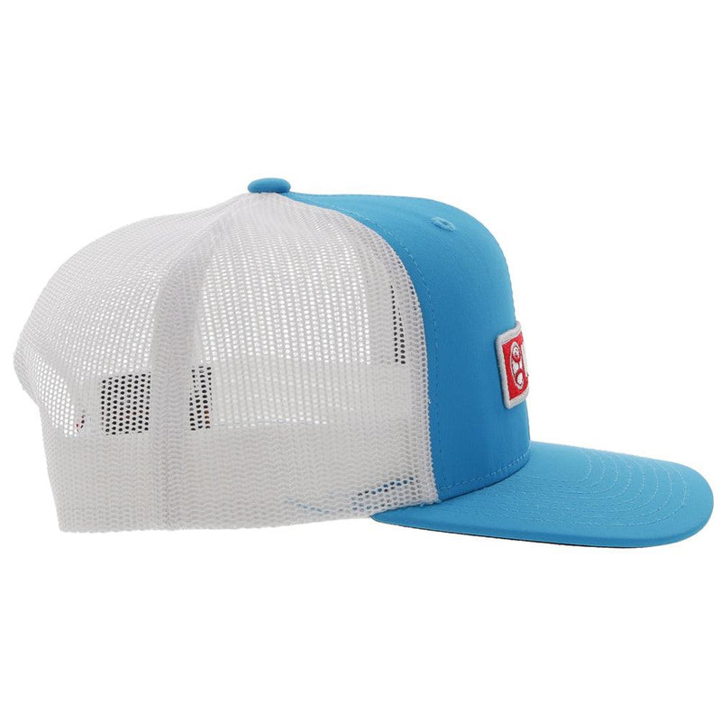 "Lock-Up" Blue/White Hat