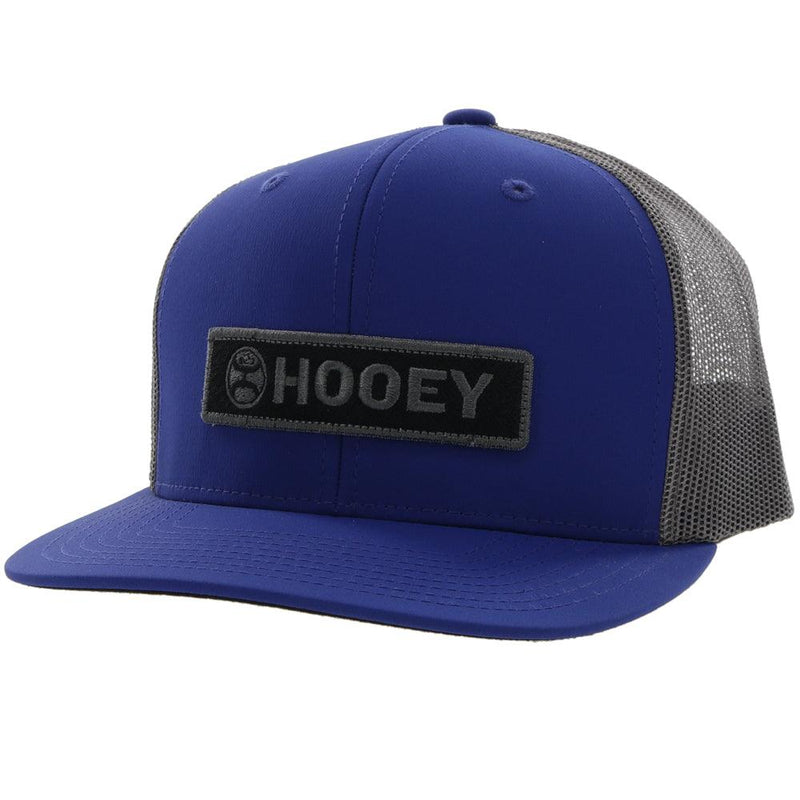 Lock-Up youth navy and grey hat with grey and black patch