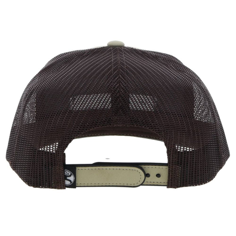 "Lock-Up" Tan/Brown Snapback Hat