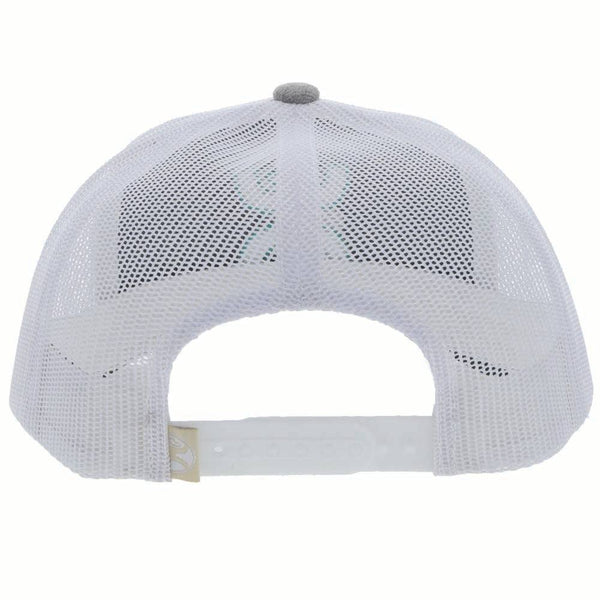 "Sterling" Grey/White Snapback Hat