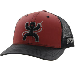 Arc rust and black hat with black and grey Arc logo