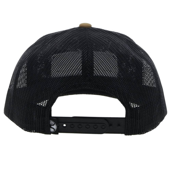 "Horizon" Tan/Black Odessa Fabric Hat