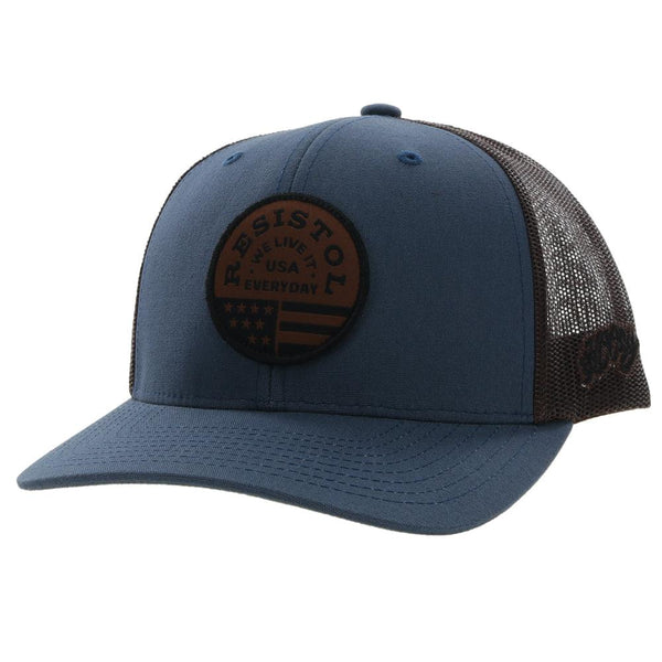 "Resistol" Hat, Blue/Brown