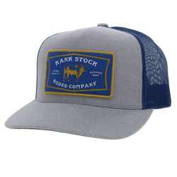 Youth Hat "Rank Stock" Hooey Grey/Blue