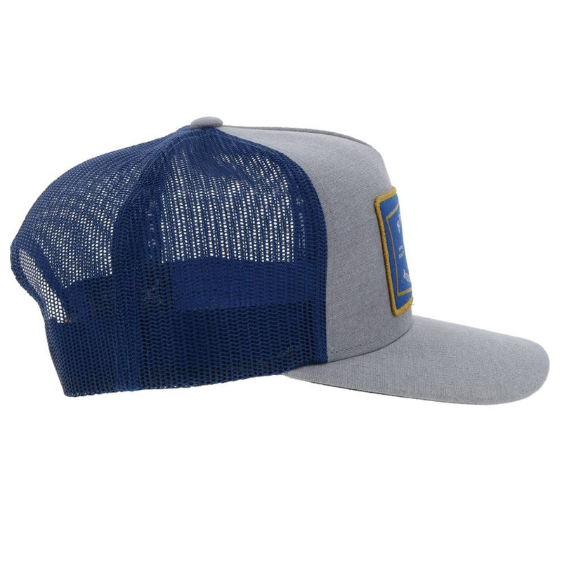 Youth Hat "Rank Stock" Hooey Grey/Blue