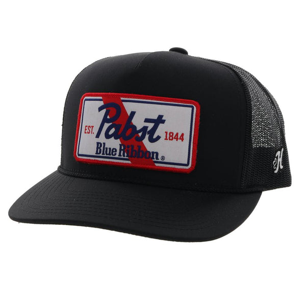 "Pabst Blue Ribbon" Hat, Black