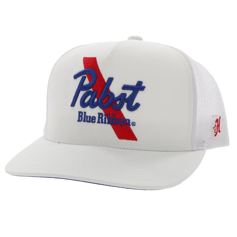 "Pabst Blue Ribbon" Hat, White