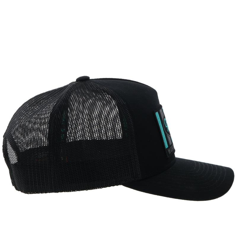 "Sudan" Black Snapback Hat