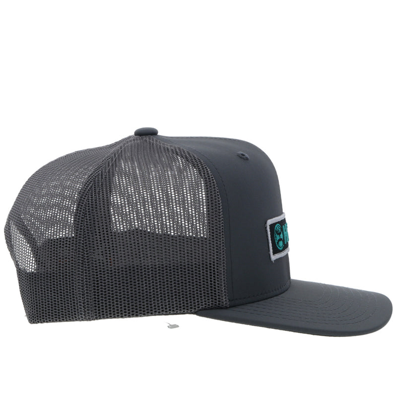 Youth "Lock Up" Grey Snapback Hat