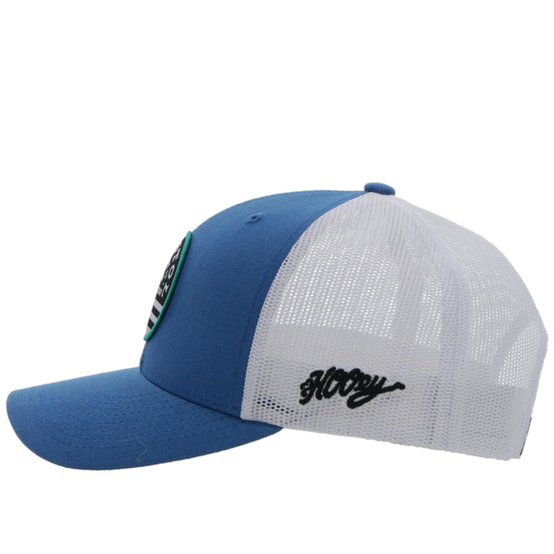"Resistol" Blue/White Hat