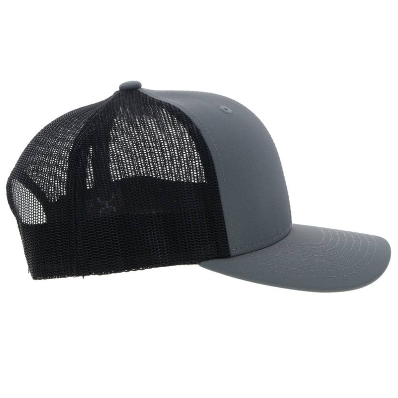 "HOG" Grey/Black Hat