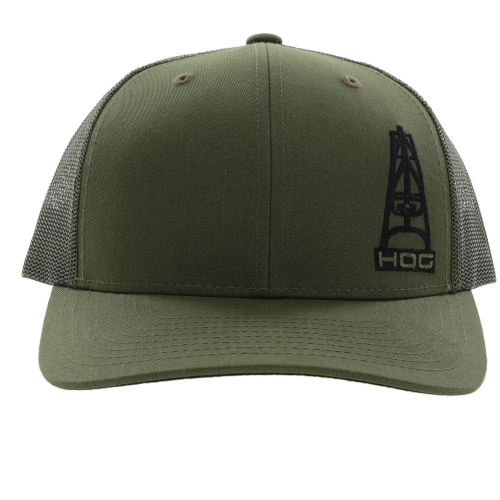 "HOG" Olive Hat