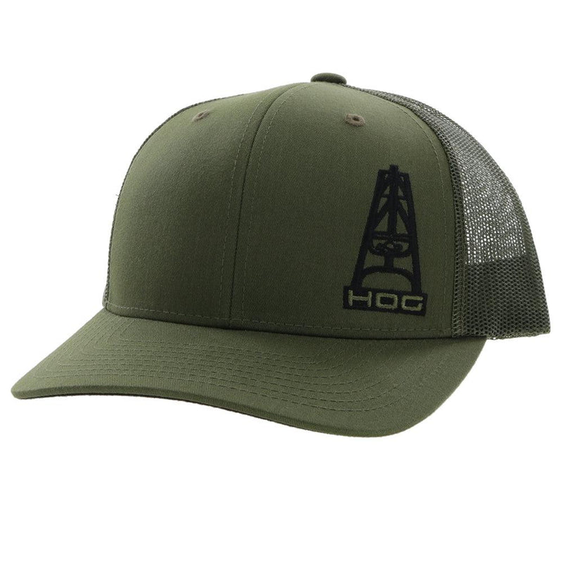 "HOG" Olive Hat
