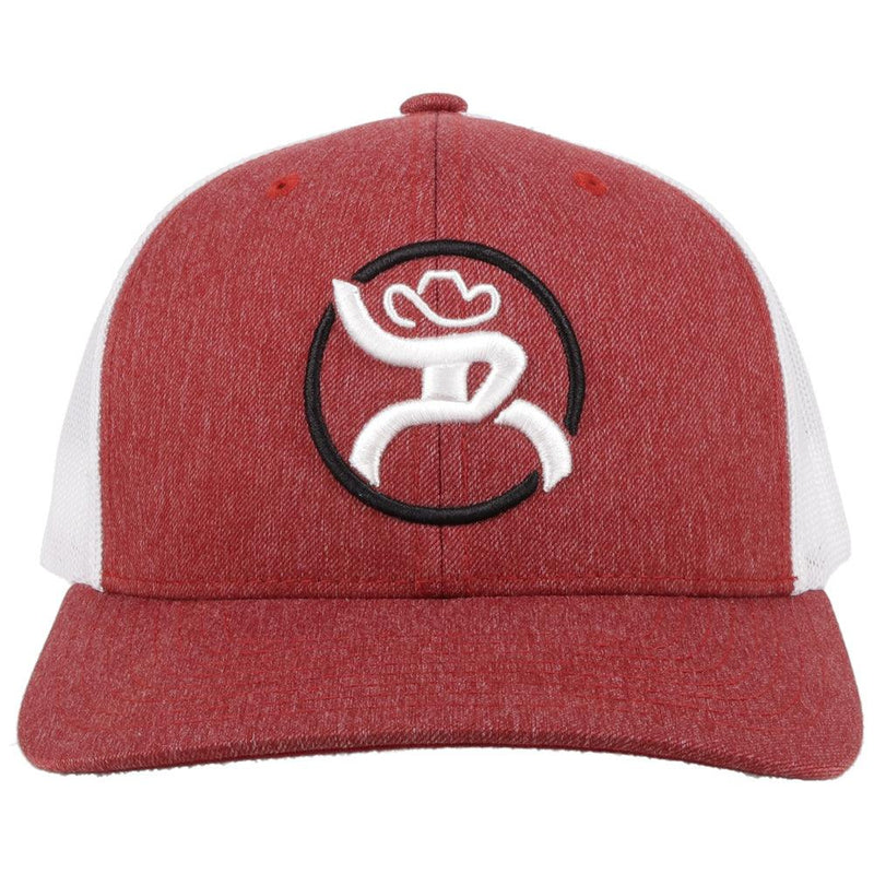 "Strap" Red/White Youth Hat