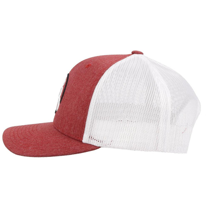"Strap" Red/White Hat