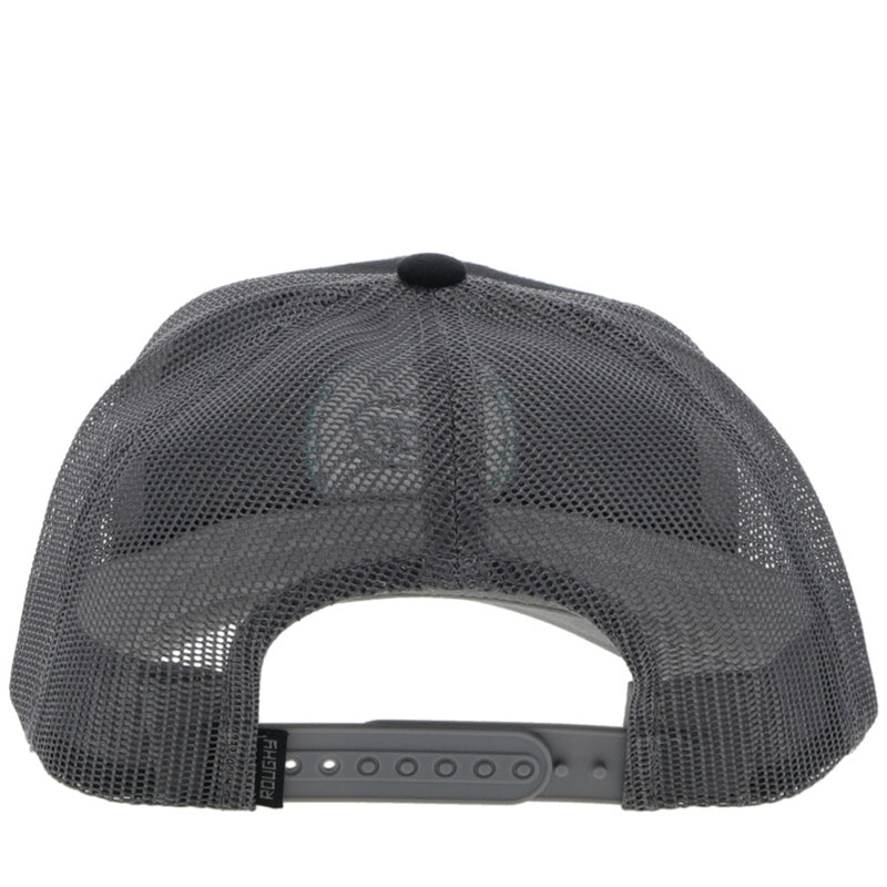 Youth Hat "Strap" Roughy Black/Grey