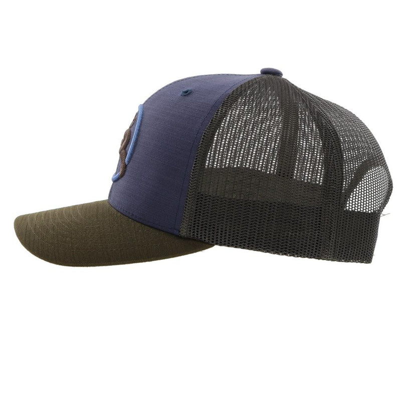 "Strap" Roughy Navy/Olive Hat