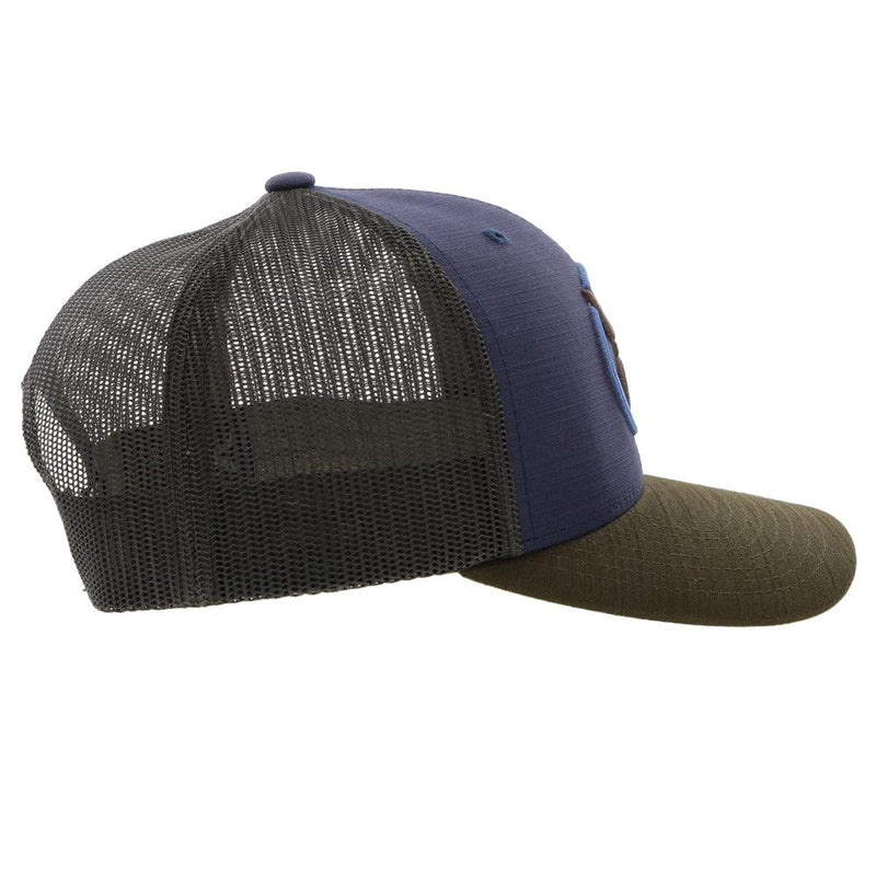 "Strap" Roughy Navy/Olive Hat