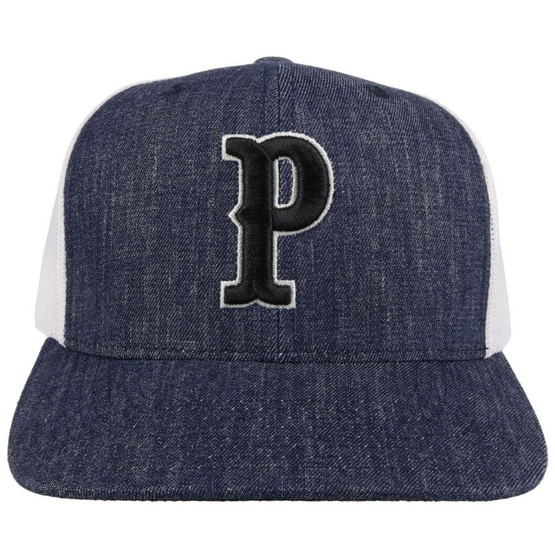 "Punchy" Hat, Navy/White