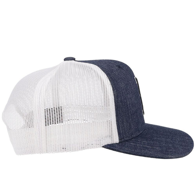 "Punchy" Hat, Navy/White