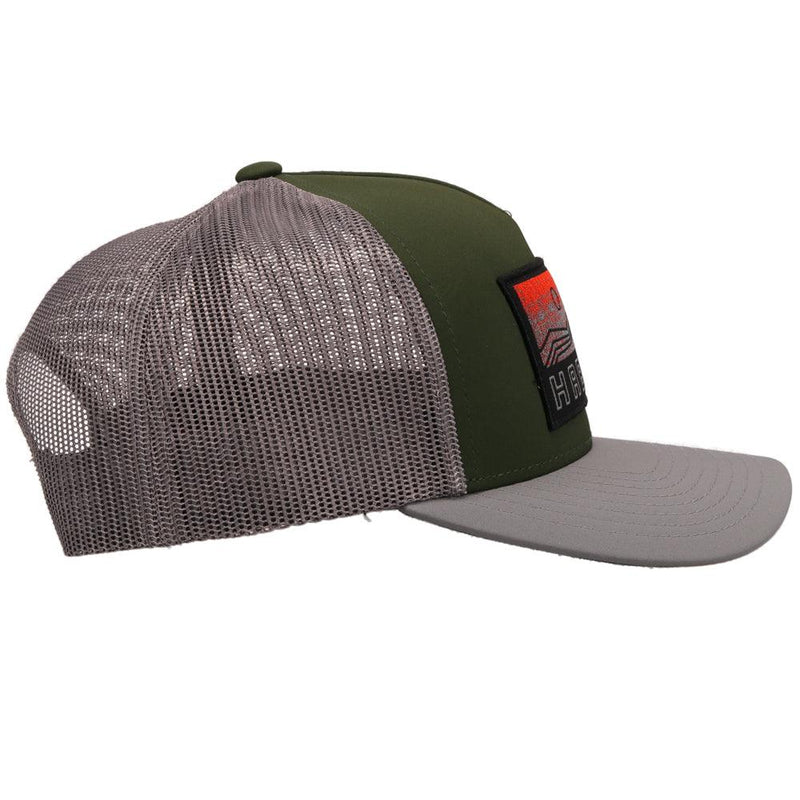 "Habitat" Green/Grey Hat