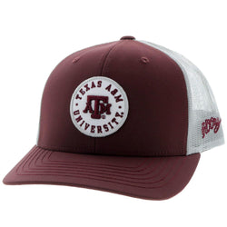 Youth Texas A&M Maroon and White hat