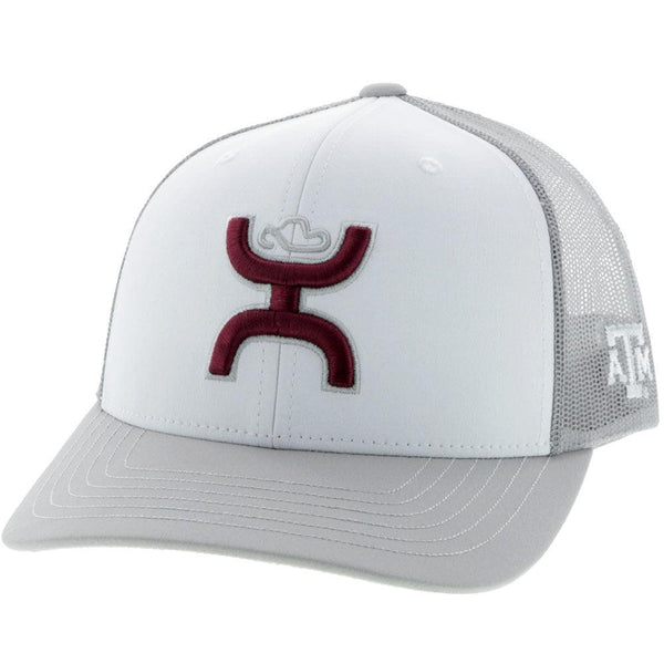 Texas A&M White/Grey Hat