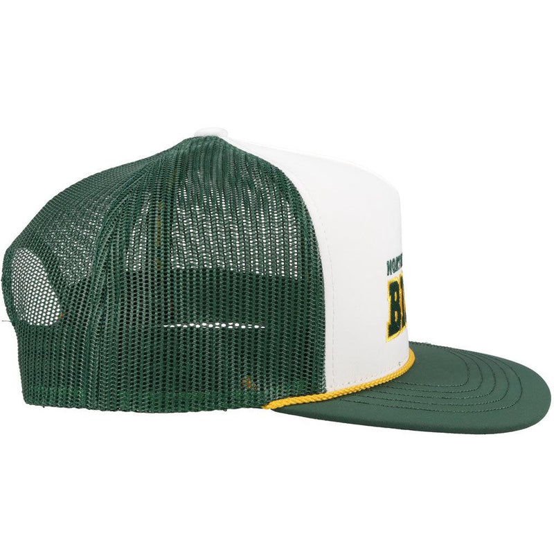 "NDSU" White/Green Hat