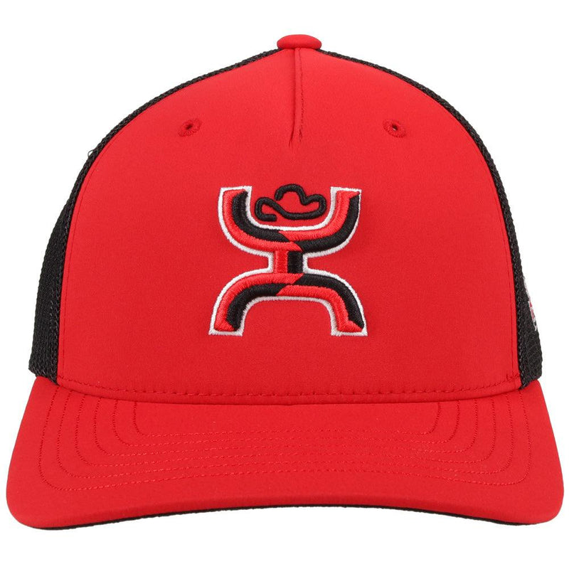 Tech Hooey Hooey Red Team Collections Logo Flexfit Texas Cap w/ |