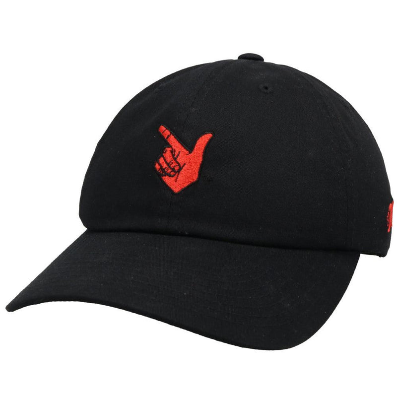 Black Texas Tech Hat w/ Guns Up Logo