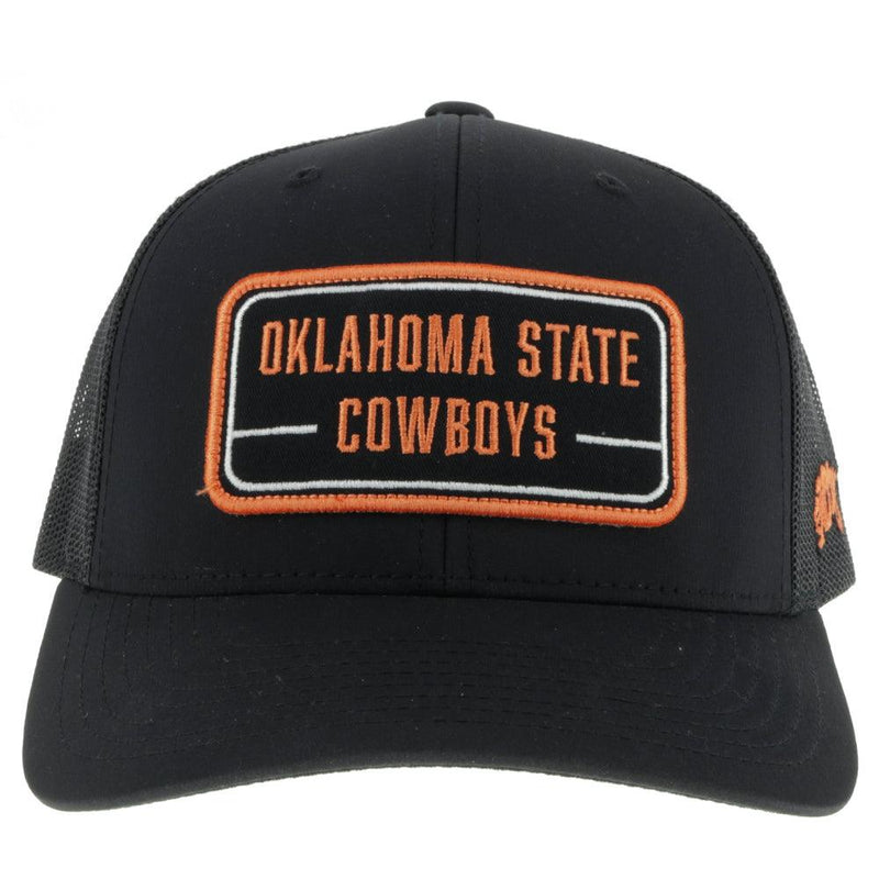"Oklahoma State" Hat, Black Patch