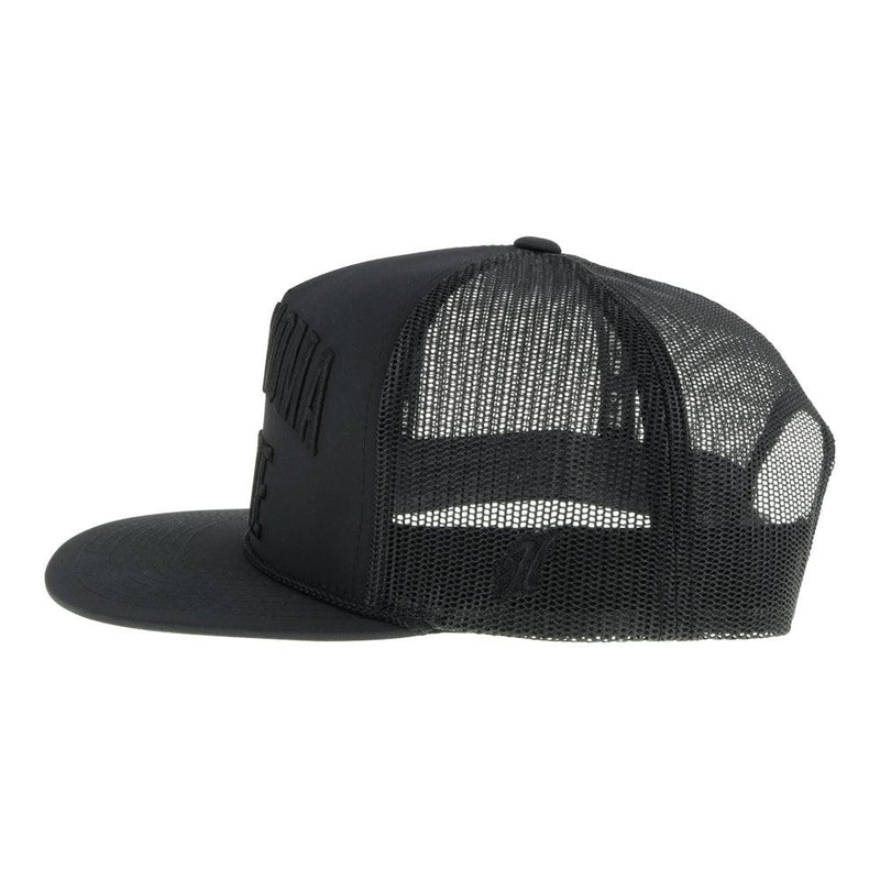 "Oklahoma State" Hat, Black/Black