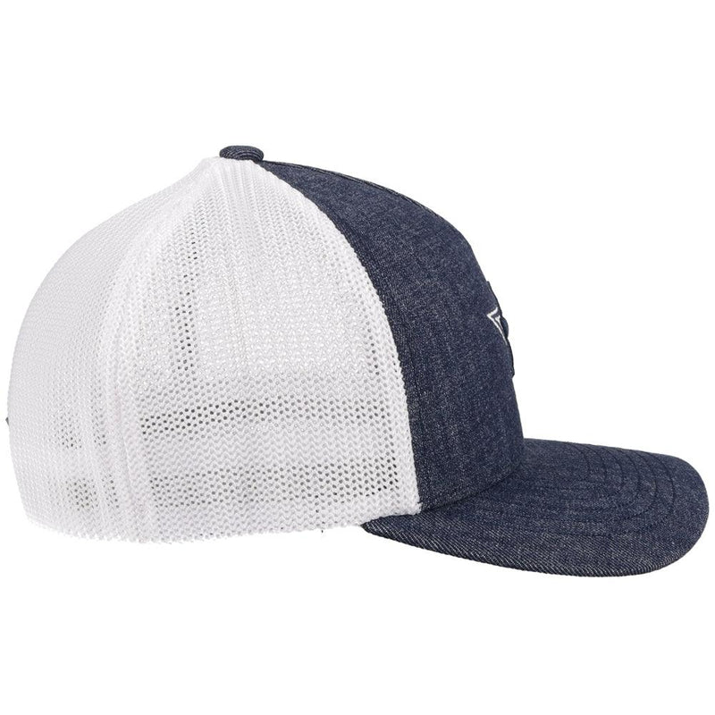 Fitted Dallas Cowboys Hat (Denim/White)