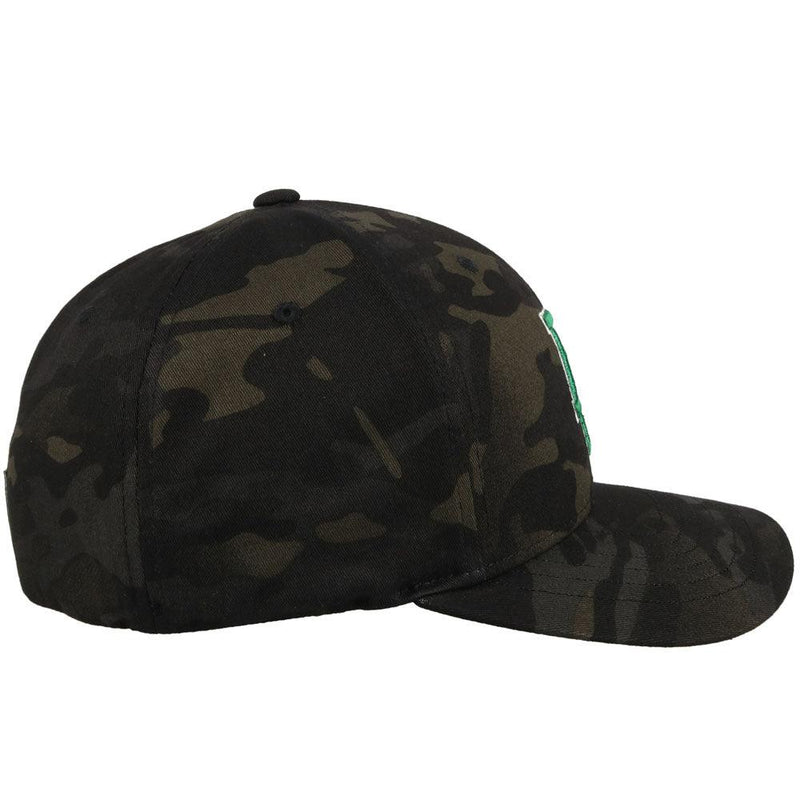 right side of the Camo Baylor University hat