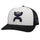 Kansas State University Hat White/Black w/Hooey Logo (Black/Purple)