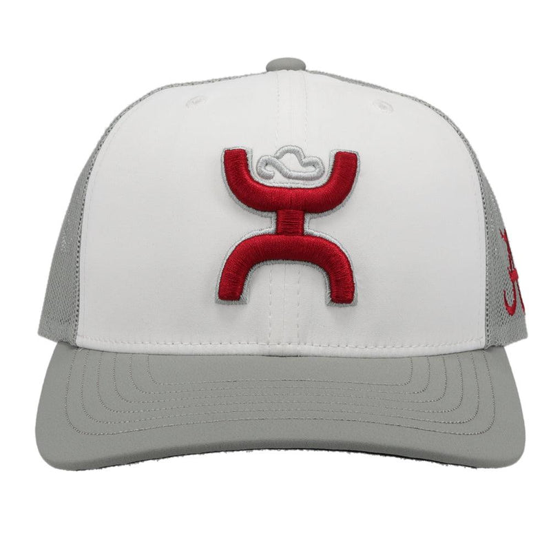 University of Alabama Hat White/Crimson w/Hooey Logo (Crimson/White)