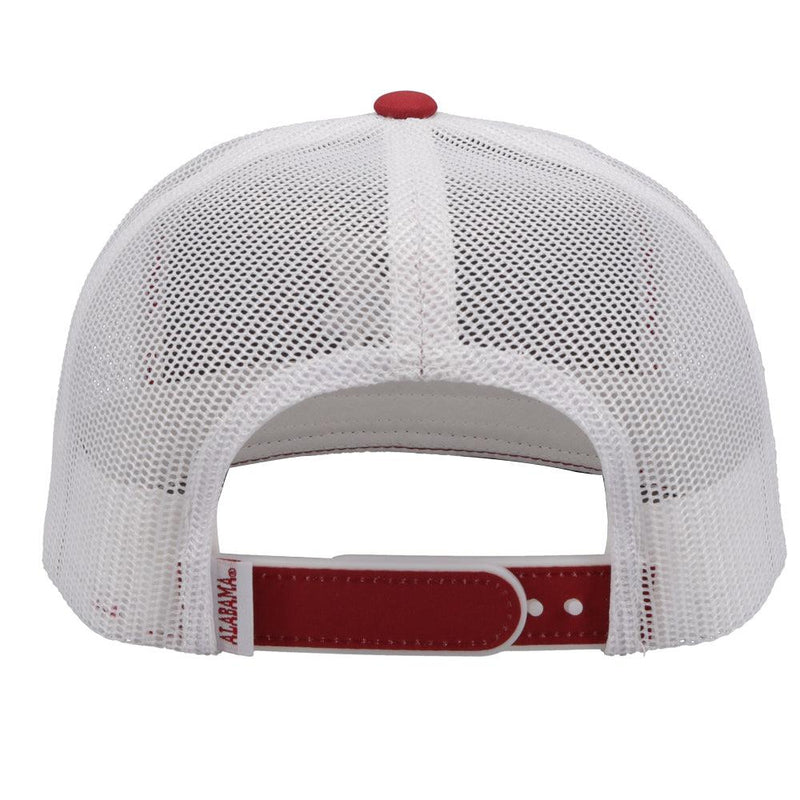 University of Alabama Hat Crimson/White w/"A" logo (crimson/white)