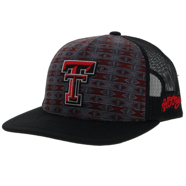 Texas Tech University Hat Red/Black w/Red & Black Tech Logo
