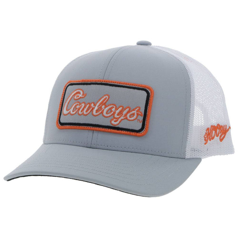 "Oklahoma State University" Grey/White Cowboys OSU Snapback Hat