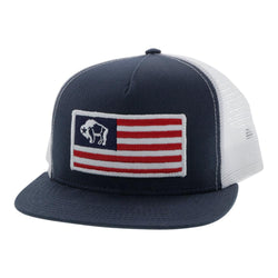 "American Made" Blue/White Hat