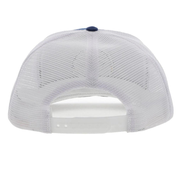 AMCC navy and white hat with white mesh