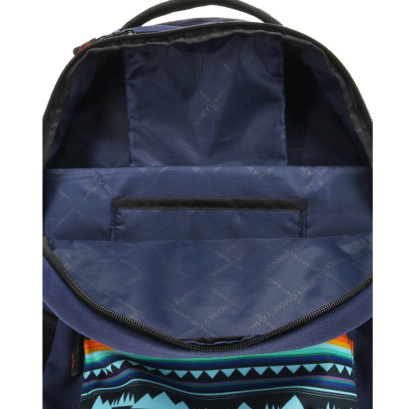 interior of the Recess backpack in Navy