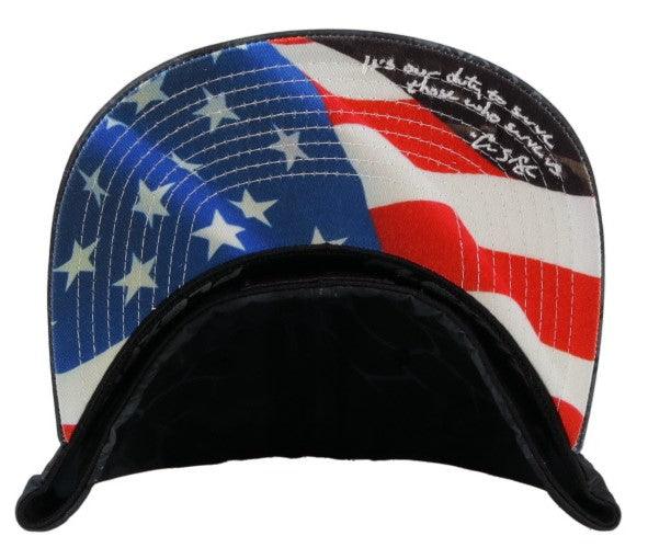 Hooey Chris Kyle 21 Flexfit Hat, Men's, Size: S/M, Black