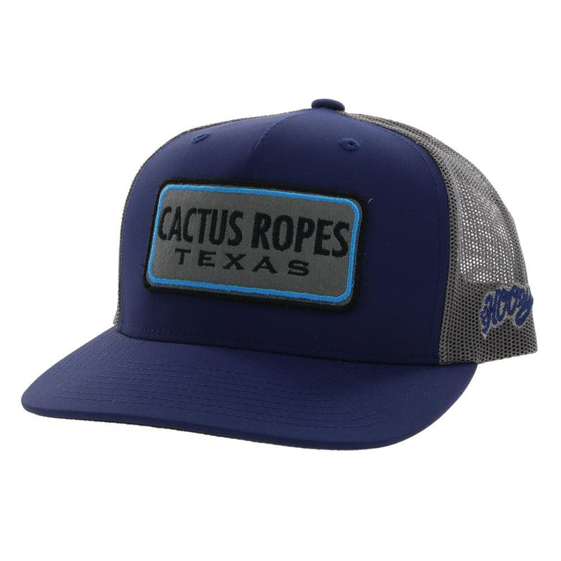 Navy and grey "Cactus Ropes" hat