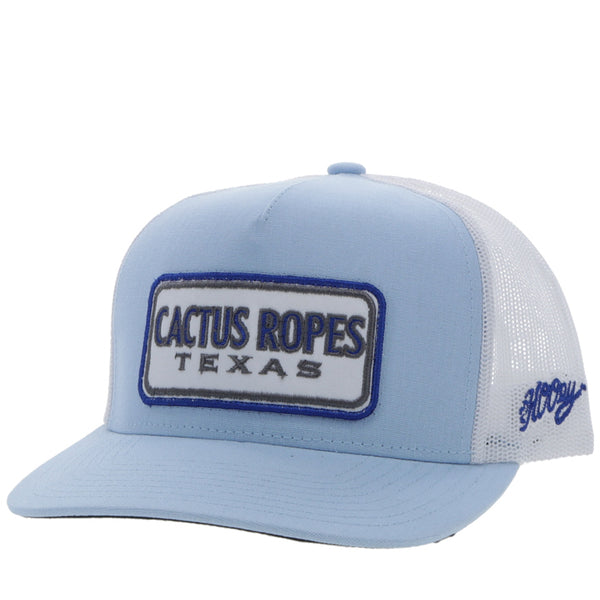 "CR088" Cactus Ropes Blue/White Hat