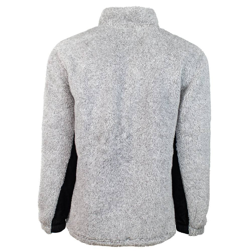 "Hooey Fleece Pullover" Grey w/Black Detailing