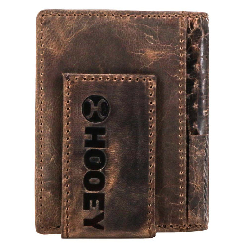 Hooey Men's Liberty Roper Bi-Fold Money Clip