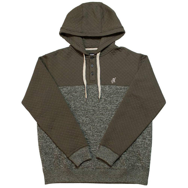 "Jimmy" Light Brown w/Quilted Texture Hoody