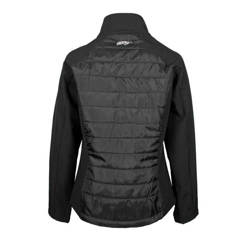 "Ladies Softshell Jacket" Black Full Zip