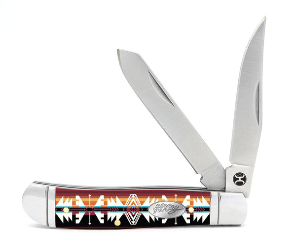 "Totem Multi Color Trapper" Knife, Large